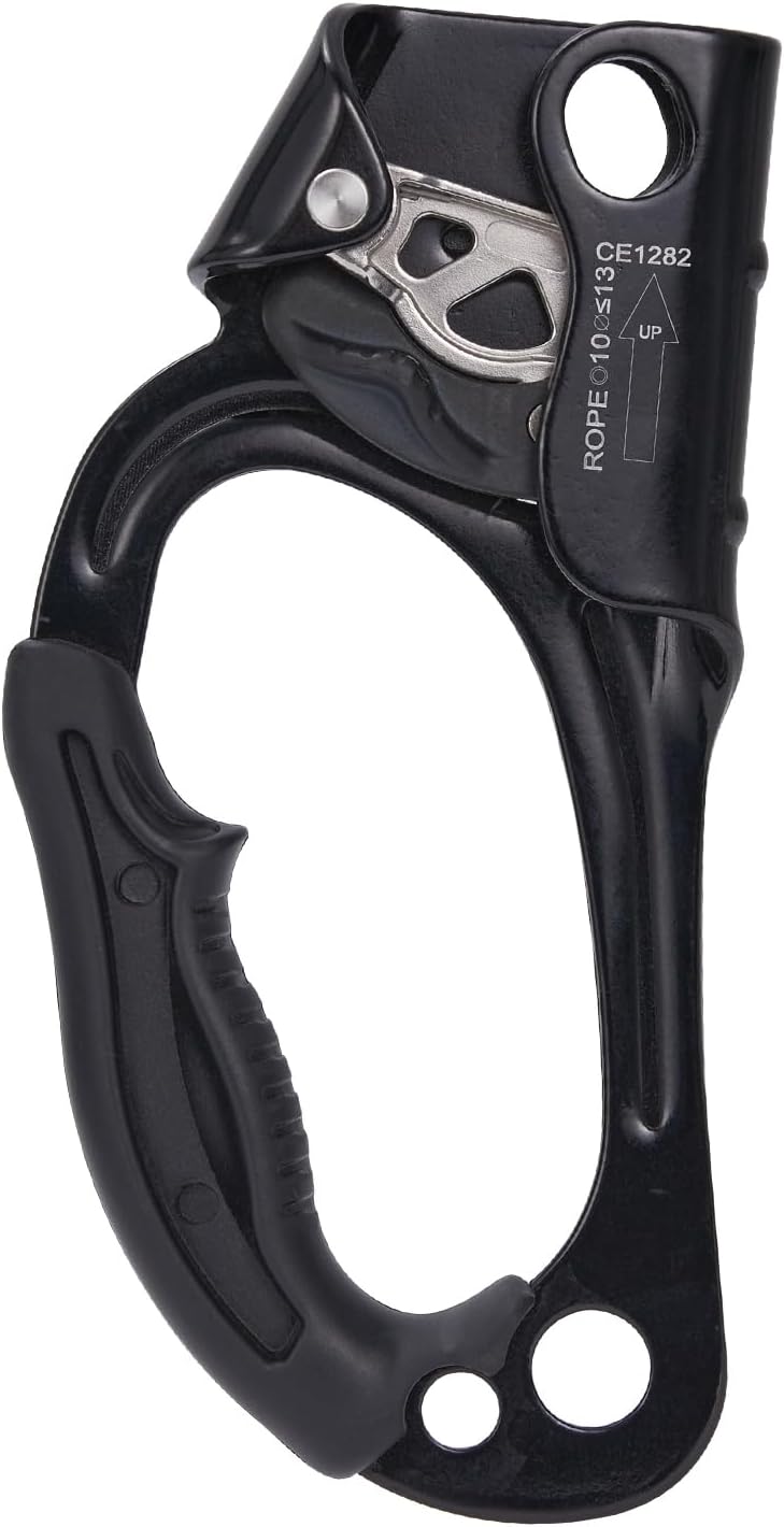SOB Hand Ascender, Rock Climbing Tree Arborist Rappelling Gear Equipment Rope Clamp for 10~13MM Rope - Image 1